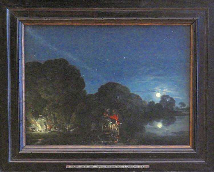 ADAM ELSHEIMER "FLUCHT NACH AGYPTEN" ADAM ELSHEIMER "FLUCHT NACH AGYPTEN"
