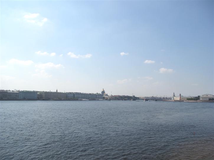 Панорама Невы с Петропавловской крепости Панорама Невы с Петропавловской крепости