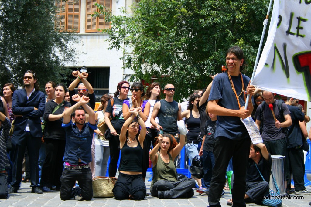 Demonstration in Mallorca