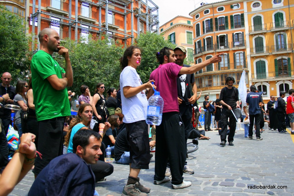 Demonstration in Mallorca