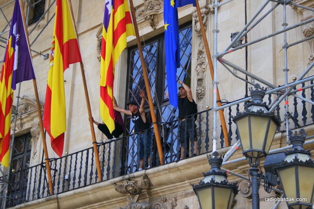 Demonstration in Mallorca