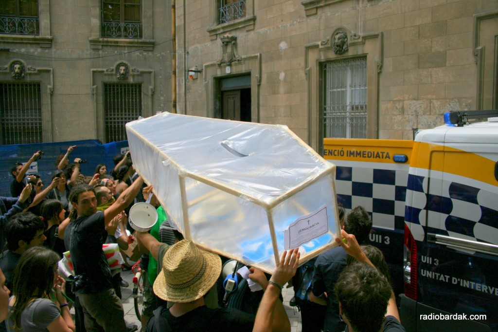 Demonstration in Mallorca