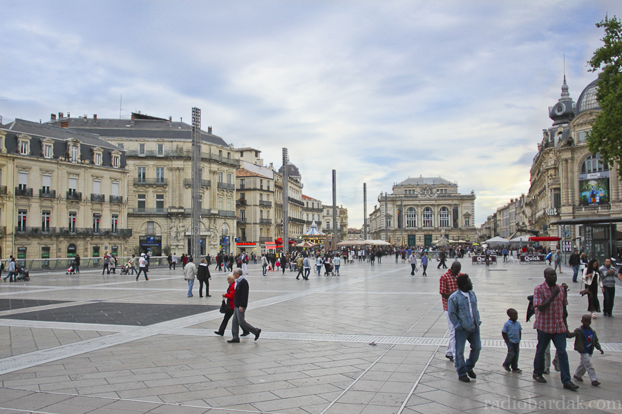 Монпелье, Place de la Comédie