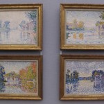 Paul Signac "The siene near Samois" 1899